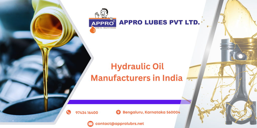 Hydraulic Oil Manufacturers in India