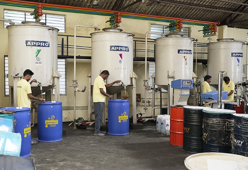 Manufacturing at Appro Lubes